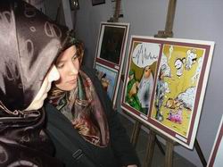 TOKAD’da Gazze Karikatürleri Sergisi