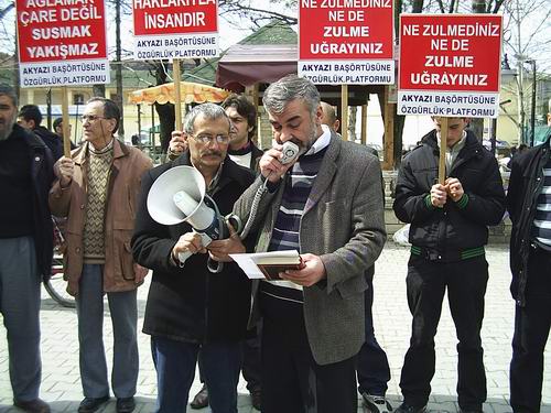 Akyazı’da 111. Başörtüsü Eylemi