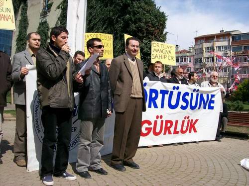 Kocaeli’de 205. Başörtüsü Eylemi