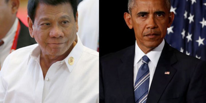 Duterte'den Obama’ya: “Esed Gibi Bomba mı Attım”