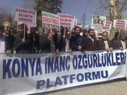 Konya’da 81. Başörtüsü Eylemi