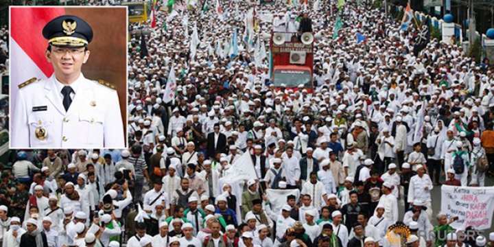 Endonezya’da Binlerce Müslüman Sokaklara Döküldü!