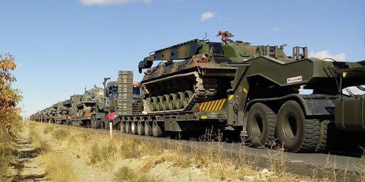 Irak Sınırına Zırhlı Araç Takviyesi
