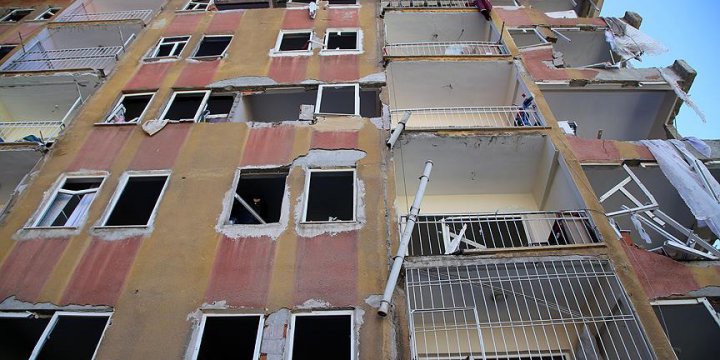 Diyarbakır'daki PKK Saldırısında Bin 709 Ev ve İş Yeri Hasar Gördü