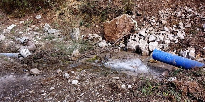İçme Suyu Hattına PKK Saldırısı!