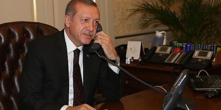Cumhurbaşkanı Erdoğan, Trump’ı Tebrik Etti