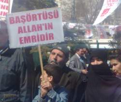 Konya’da 82. Başörtüsü Eylemi