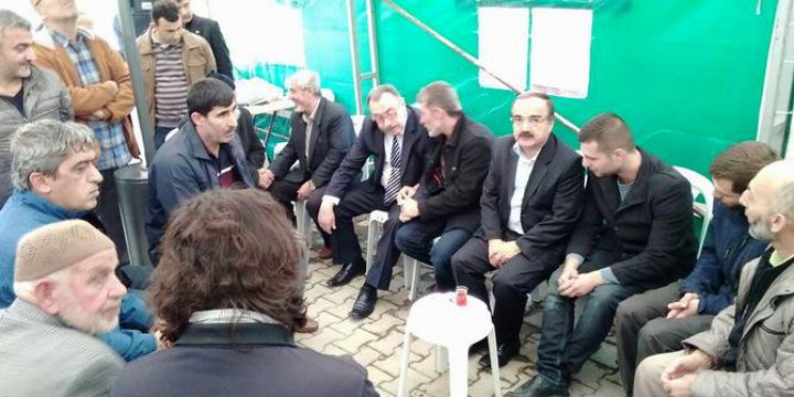 Sakarya Özgür-Der’den Muhammed Fatih Safitürk'ün Ailesine Taziye Ziyareti