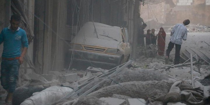 Halep'e Hava Saldırısı: 7 Ölü, 45 Yaralı