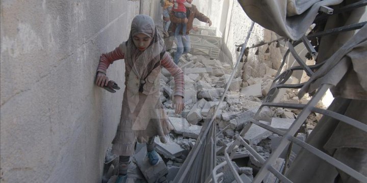 Halep Yoğun Bombardıman Altında