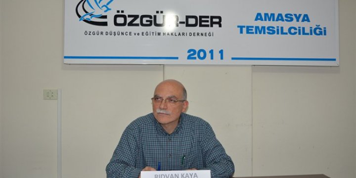 Amasya Özgür-Der’de “Müslüman Şahsiyetin İnşası” Konuşuldu