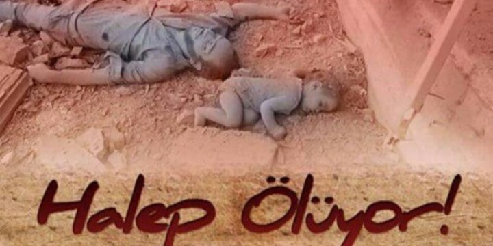 Halep'ten Dünyaya Çağrı: En Azından Havadan Yardım Ulaştırın!