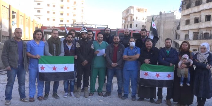 Halepliler Dünyanın Kurumuş Vicdanına Çaresizce Sesleniyorlar!