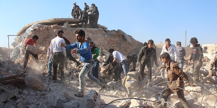 Rusya Halep’te Sivillere Saldırdı: 7 Kişi Hayatını Kaybetti!