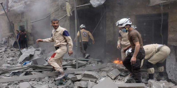 Esed ve Ruslar Halep'te İnsanlığı Katletmeye Devam Ediyor