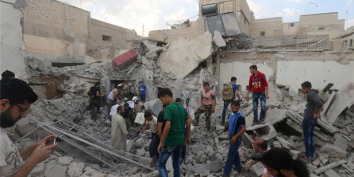 Halep'teki Kuşatma ve Katliamlar Almanya'da Protesto Edildi