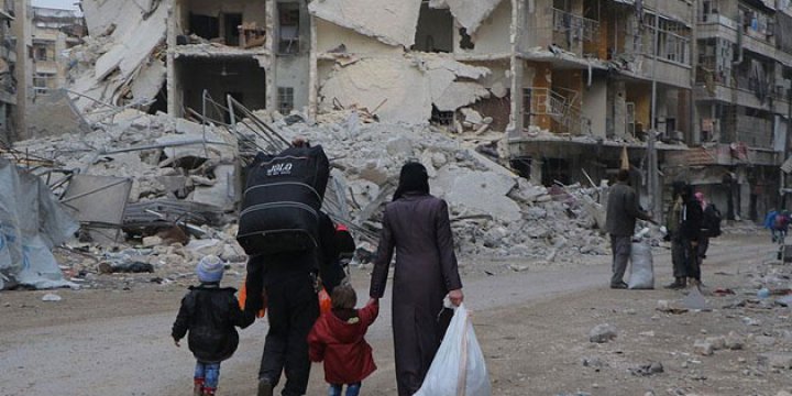 BM: Halep'te 400 Bin Kişi Yerinden Edildi