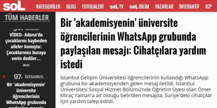 SoL Ahlaksızlık ve Alçaklıkta Kendi Rekorlarını Kırıyor!
