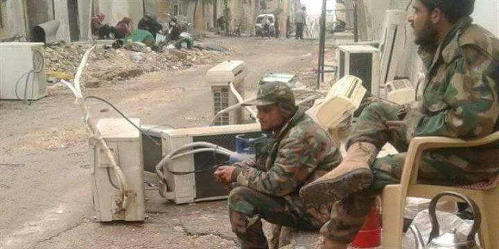 Esed’in Katil Sürüsü Halep'i Yağmalıyor!