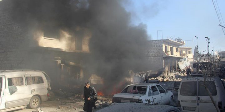 Katil Esed’in Uçakları İdlib'de Sivillere Saldırdı: 11 Ölü