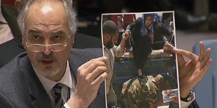 Esed’in Temsilcisi Halep Diye Felluce’yi Gösterdi!