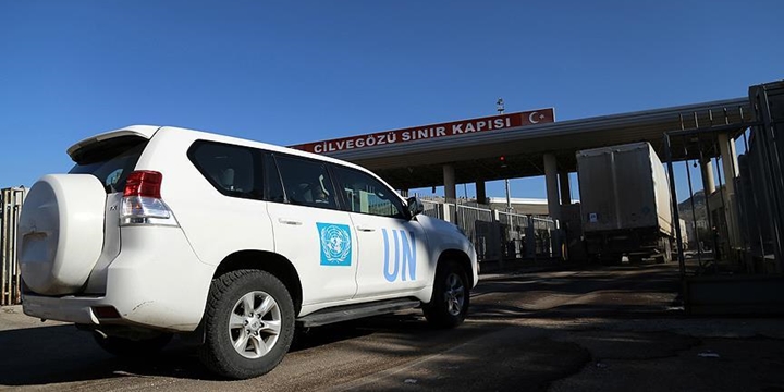BM Yardımları Cilvegözü’nden Suriye’ye Geçti