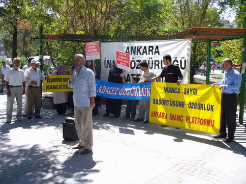 Ankara’da 167. Başörtüsü Eylemi