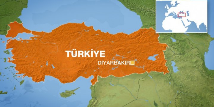 Diyarbakır’da Çınar Emniyet Müdürlüğü’ne Saldırı