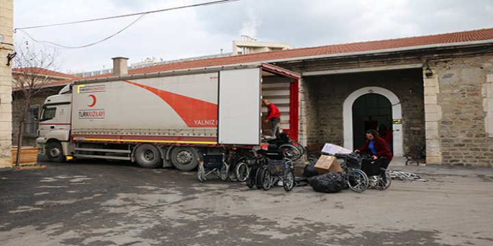 Darülaceze’den Halep’e Yardım Eli