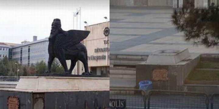 Diyarbakır'da Ucube Zerdüşt Heykelleri Kaldırılıyor!