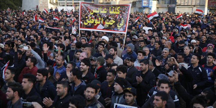 Irak'ta Güvenlik Zafiyeti ve Yolsuzluklar Protesto Edildi