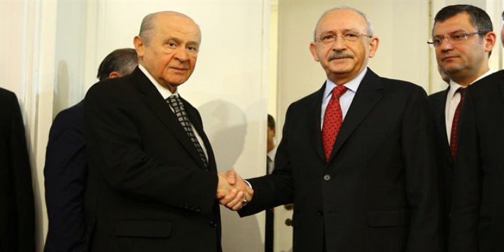 Kılıçdaroğlu ve Bahçeli Görüşmesi Sona Erdi