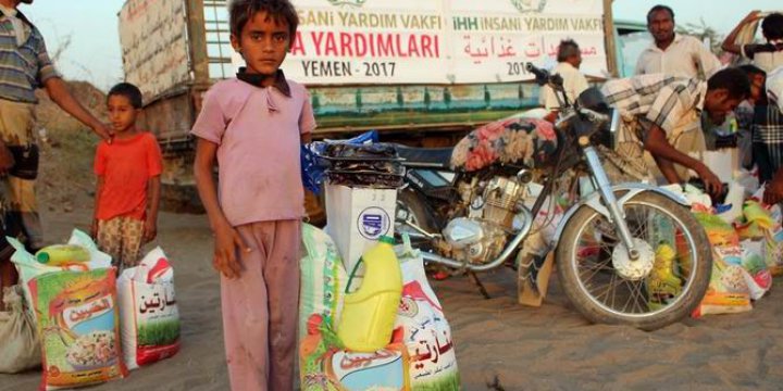 İHH’dan 5 Bin Yemenliye Gıda Yardımı
