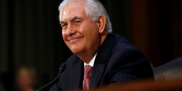ABD’nin Yeni Dışişleri Bakanı Rex Tillerson