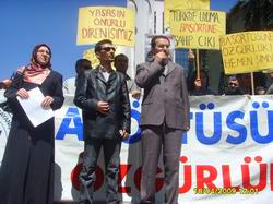 Kocaeli'de 209. Başörtüsü Eylemi