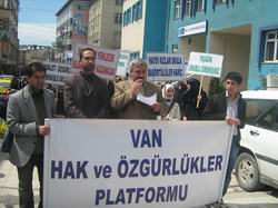 Van’da 137. Başörtüsü Eylemi