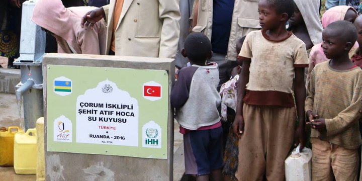 İskilipli Atıf Hoca Adına Ruanda’da Su Kuyusu Açılmasını Sindiremediler!