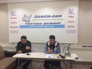 Tatvan Özgür-Der’de Müslüman Kardeşler Konuşuldu