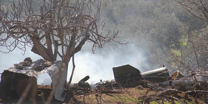İdlib’de Yerleşim Yerine Füze Düştü: 5 Sivil Yaralandı!