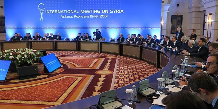 Astana’daki Suriye Konulu Toplantı Başladı!