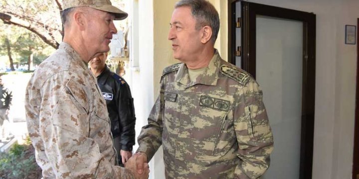 Türkiye ve ABD Genelkurmay Başkanları İncirlik’te Görüştü