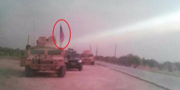 PYD/PKK İçin ABD’den Bayraklı Nöbet