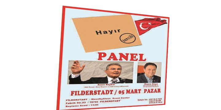 Almanya'dan CHP'nin 'Hayır' Propagandasına Vize