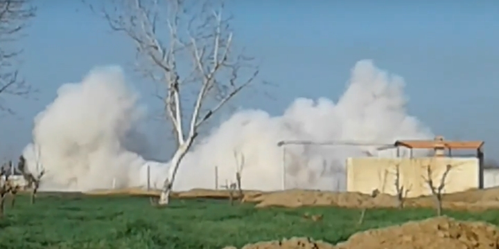 Direnişçiler Esed Güçlerine Ait Bir Karargâhı Havaya Uçurdu!