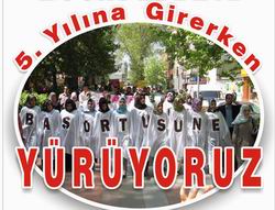 5. Yılında Kocaeli'de Başörtüsü Yürüyüşü...