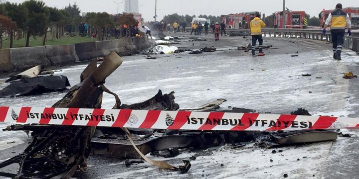 Büyükçekmece'deki Helikopter Kazasında 5 Kişi Hayatını Kaybetti