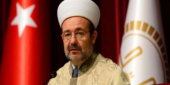 Diyanet İşleri Başkanı Görmez ABD’nin Halep'te Gerçekleştirdiği Cami Katliamını Kınadı