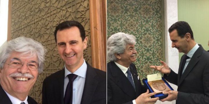Esed’le Selfie Çeken İtalyan Senatöre Tepki Yağdı: Utanç Verici