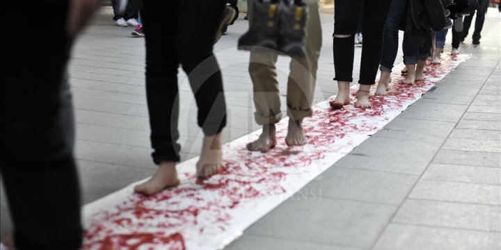 'Halep İçin Sivil Yürüyüş' Saraybosna'ya Ulaştı