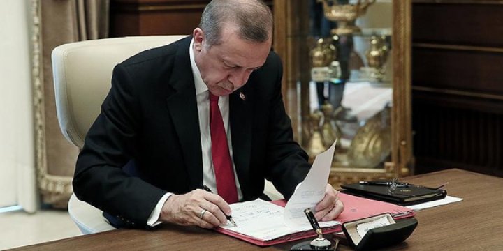 Cumhurbaşkanı Erdoğan'dan 47 Kanuna Onay